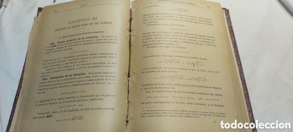 Libros de segunda mano de ciencias: Algoritmo algebraico. Matem&aacute;ticas. - Foto 16