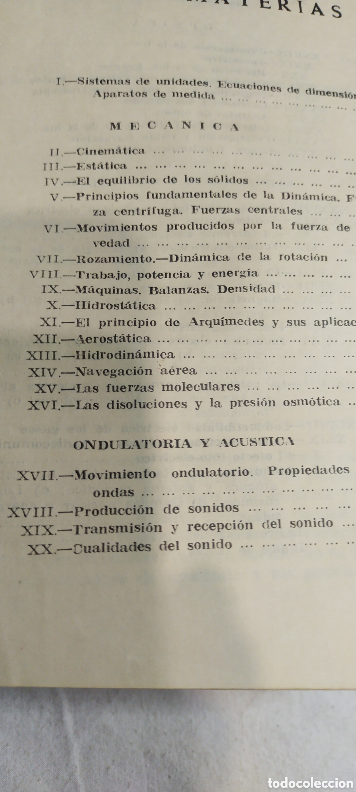 Libros de segunda mano de ciencias: F&iacute;sica general. Jes&uacute;s mendiola Ruiz. Matem&aacute;ticas - Foto 3
