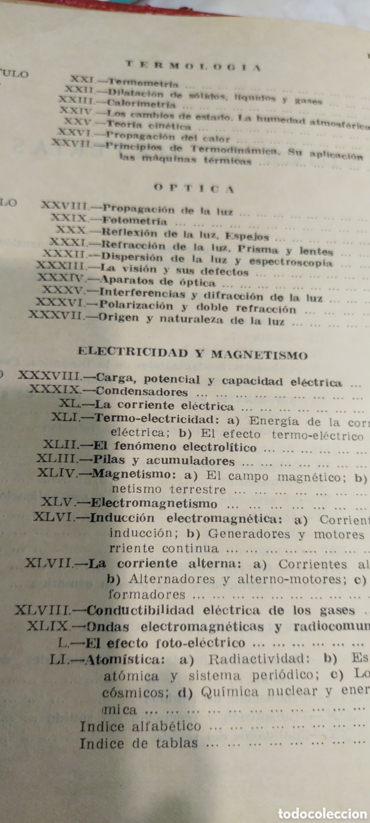 Libros de segunda mano de ciencias: F&iacute;sica general. Jes&uacute;s mendiola Ruiz. Matem&aacute;ticas - Foto 4