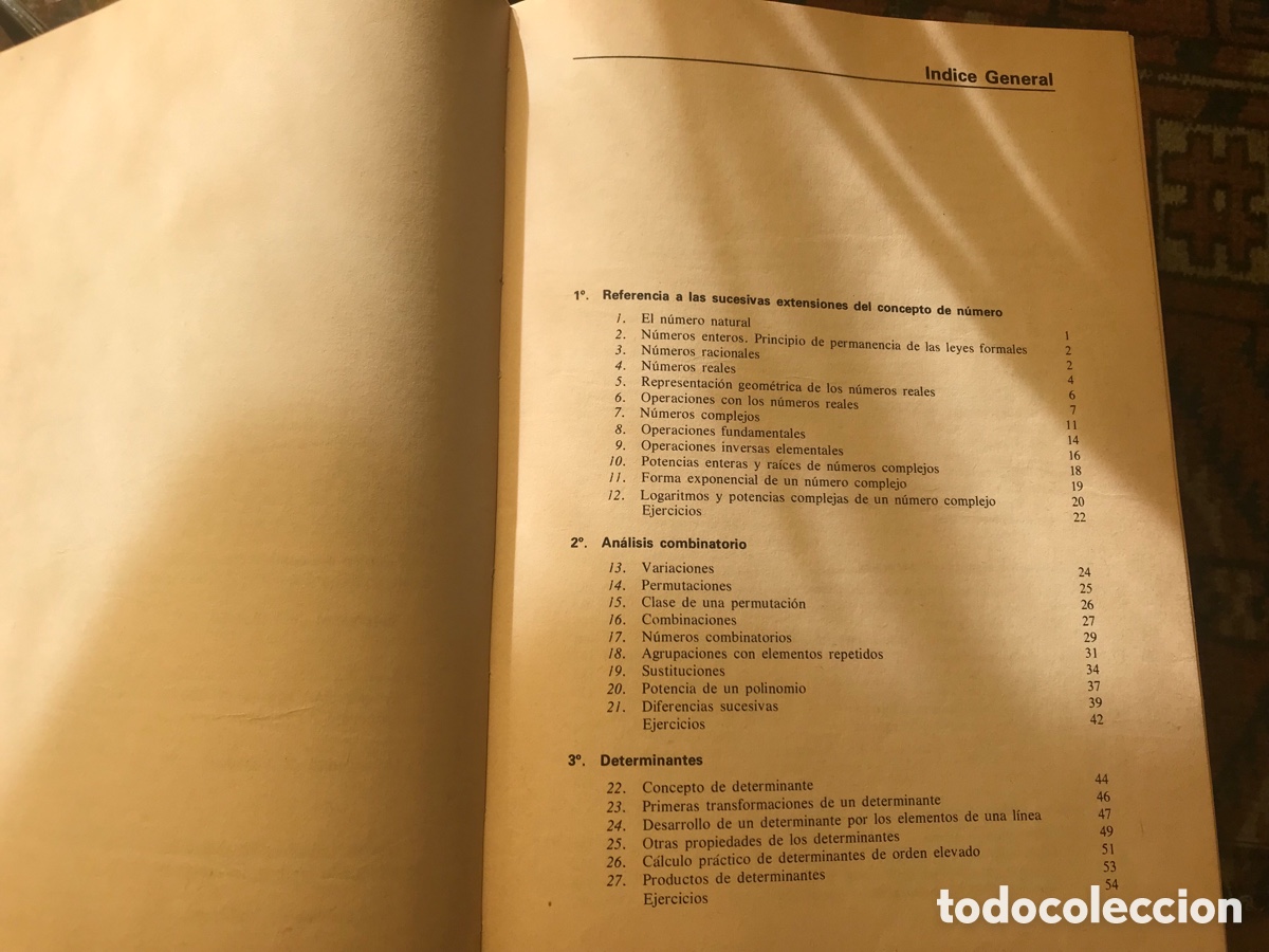Libros de segunda mano de ciencias: Elementos de matem&aacute;ticas. Jos&eacute; Mart&iacute;nez sala. 8&ordf; edici&oacute;n. Valladolid 1982 - Foto 4