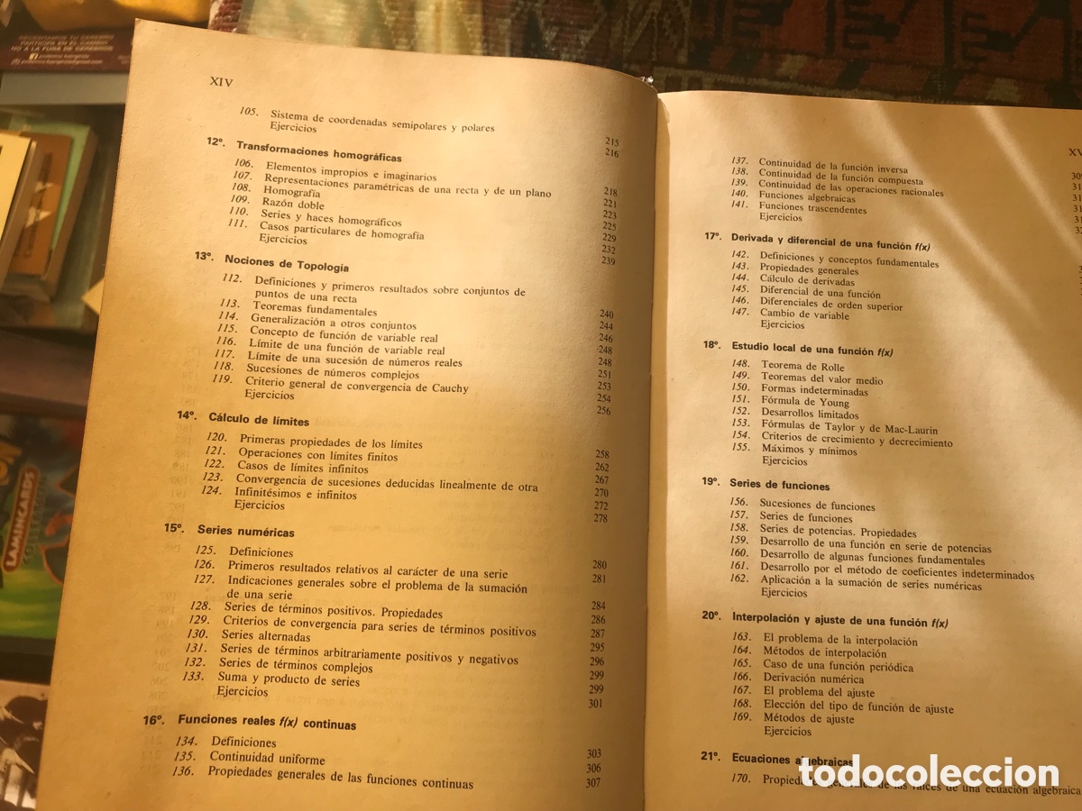 Libros de segunda mano de ciencias: Elementos de matem&aacute;ticas. Jos&eacute; Mart&iacute;nez sala. 8&ordf; edici&oacute;n. Valladolid 1982 - Foto 6
