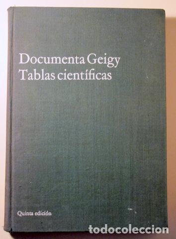 Libros de segunda mano de ciencias: DOCUMENTA GEIGY. TABLAS CIENT&Iacute;FICAS - Barcelona 1958 - Foto 1