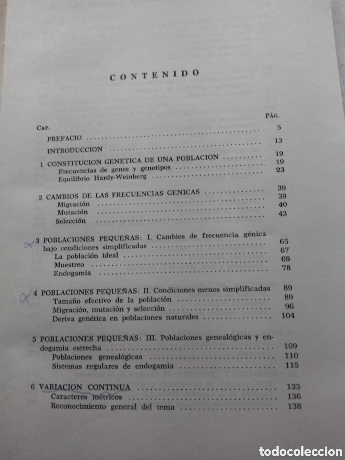 Libros de segunda mano: Introducci&oacute;n a la gen&eacute;tica cuantitativa - Foto 2