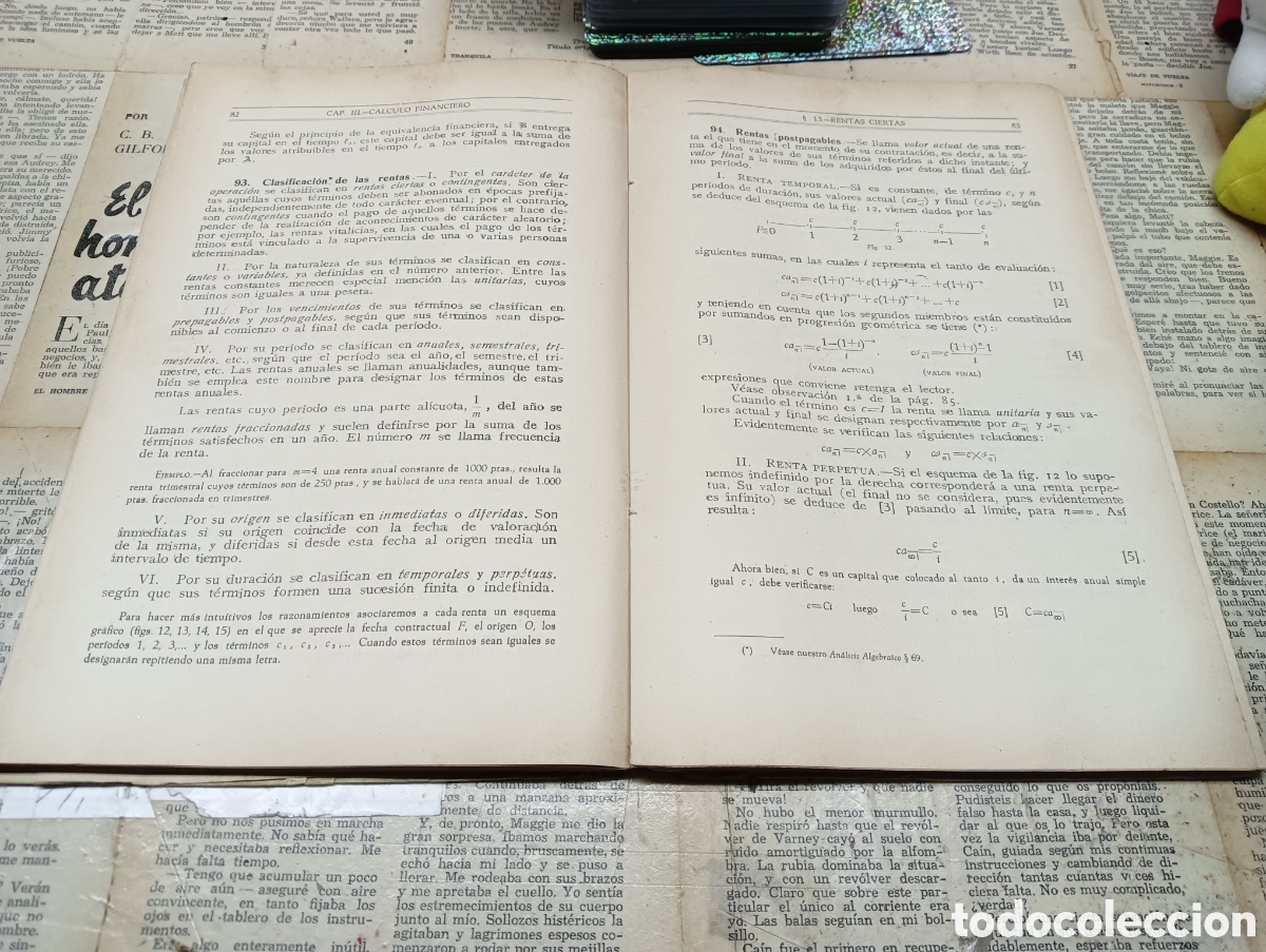 Libros de segunda mano de ciencias: S&iacute;ntesis de Matem&aacute;tica financiera. - Foto 2