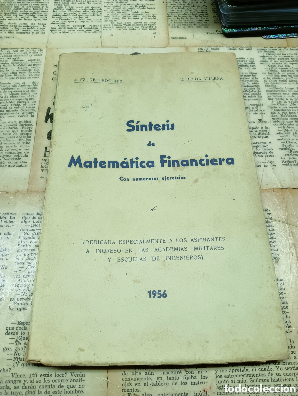 Libros de segunda mano de ciencias: S&iacute;ntesis de Matem&aacute;tica financiera. - Foto 1