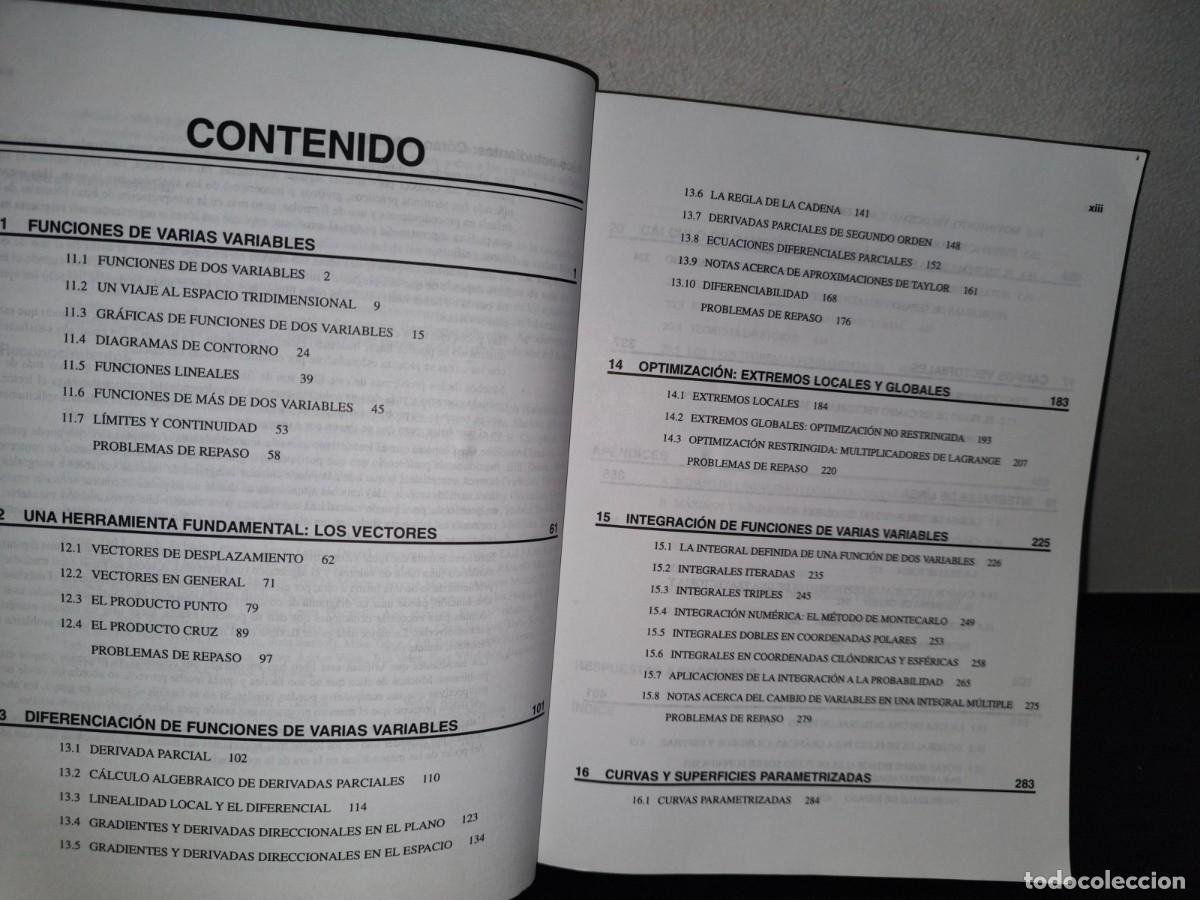 Libros de segunda mano de ciencias: 81- C&Aacute;LCULO DE VARIAS VARIABLES - WILLIAM G. MCCALLUM, ANDREW M. GLEASON - Foto 7