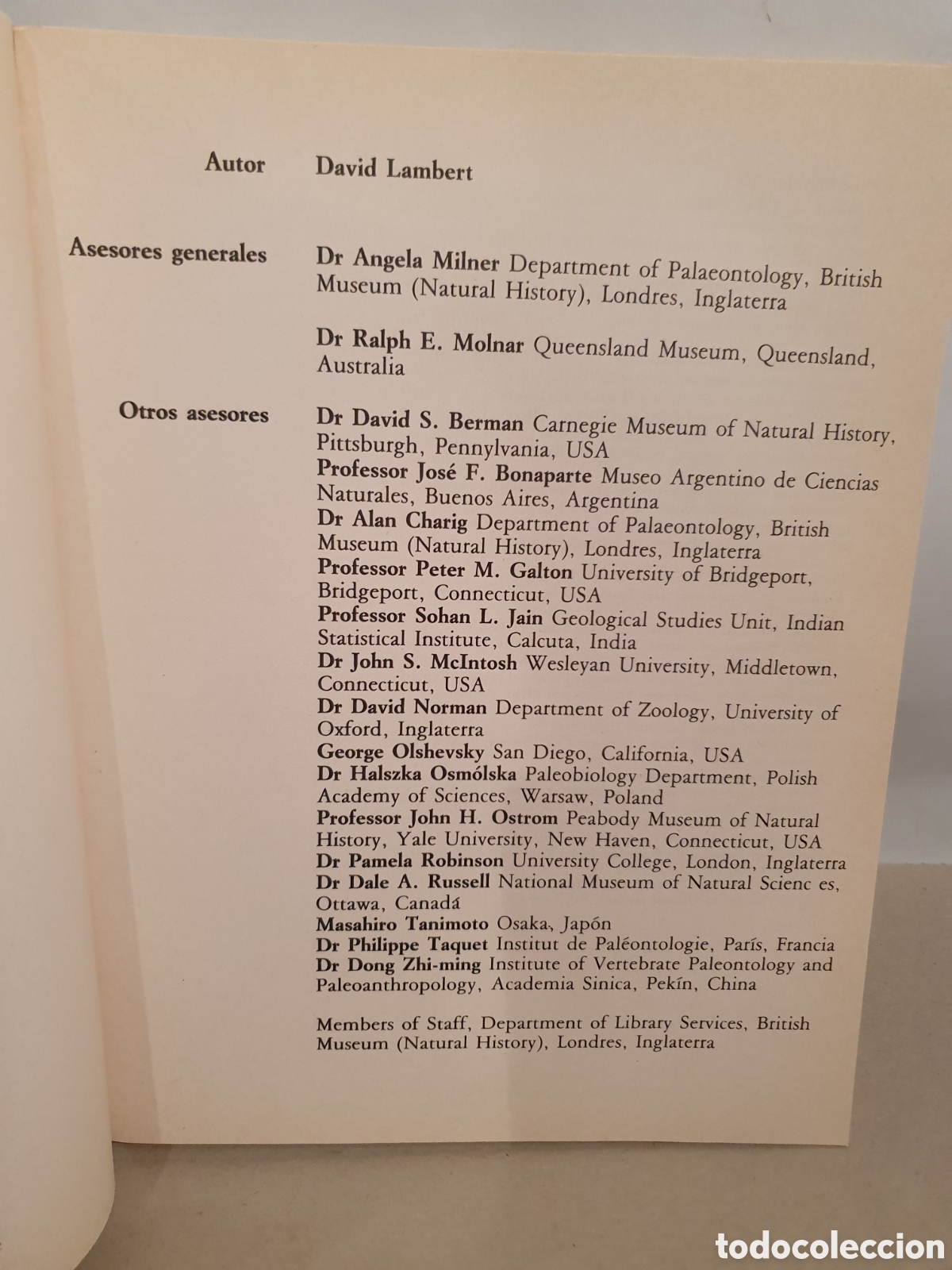 Libros de segunda mano: GUIA DE CAMPO DE LOS DINOSAURIOS. DAVID LAMBERT. EDAF 1988. - Foto 5