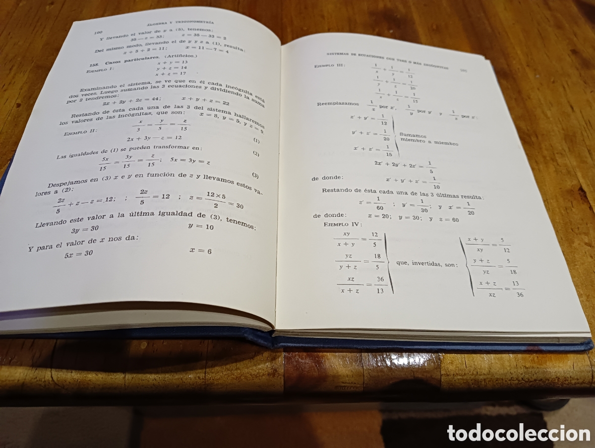 Libros de segunda mano de ciencias: &Aacute;lgebra y trigonometr&iacute;a. Ediciones Bruno - Foto 6