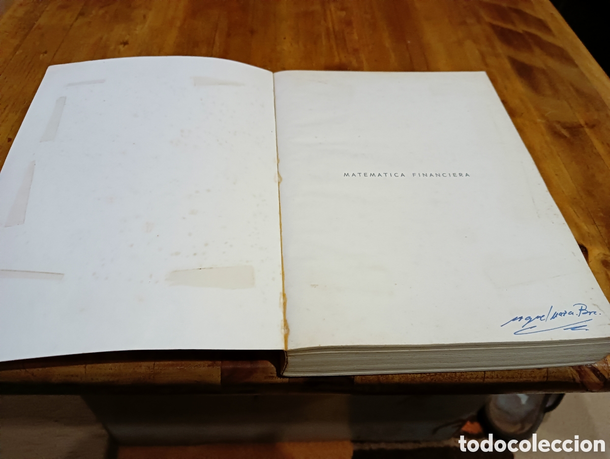 Libros de segunda mano de ciencias: Matematica Financiera. Jos&eacute; Lobez Urquia - Foto 4