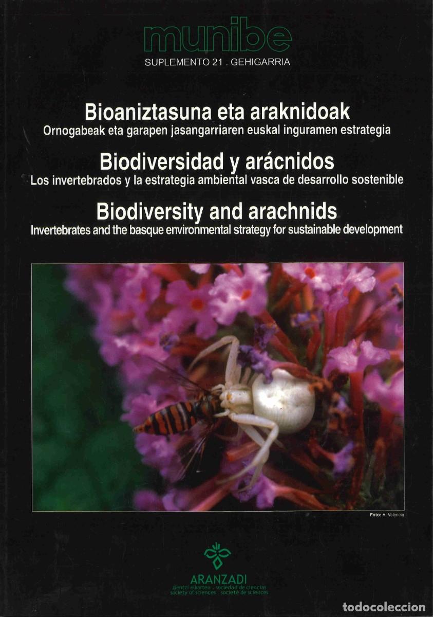 Second hand books: Biodiversidad y ar&aacute;cnidos. Los invertebrados y la estrategia ambiental vasca de desarrollo sostenibl