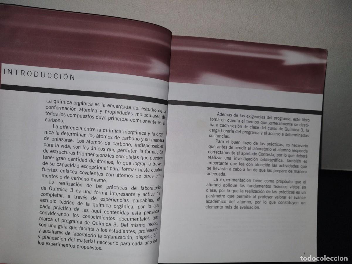 Libros de segunda mano de ciencias: 81- QU&Iacute;MICA 3. PR&Aacute;CTICAS DE LABORATORIO - GILDARDO BURGOS - Foto 7