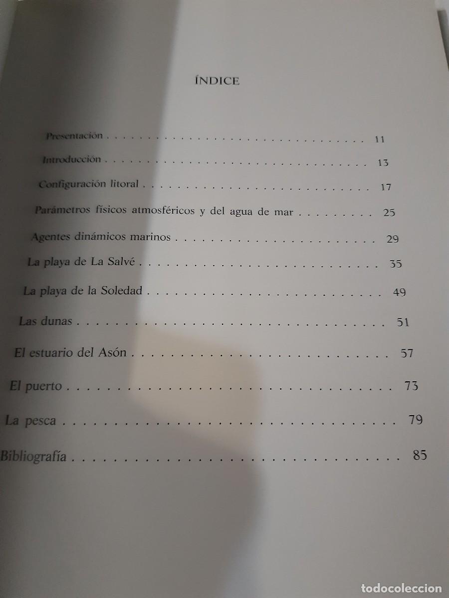 Libros de segunda mano: La costa de Laredo agentes din&aacute;micos marinos Germ&aacute;n flor Rodr&iacute;guez - Foto 2