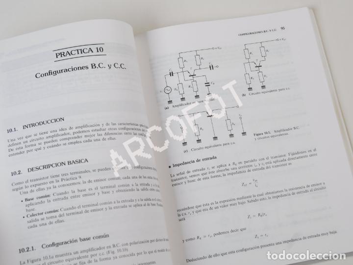 Libros de segunda mano de ciencias: PR&Aacute;CTICAS DE ELECTR&Oacute;NICA - 1. Semiconductores b&aacute;sicos: diodo y transistor - McGraw-Hill 1989 - Foto 2