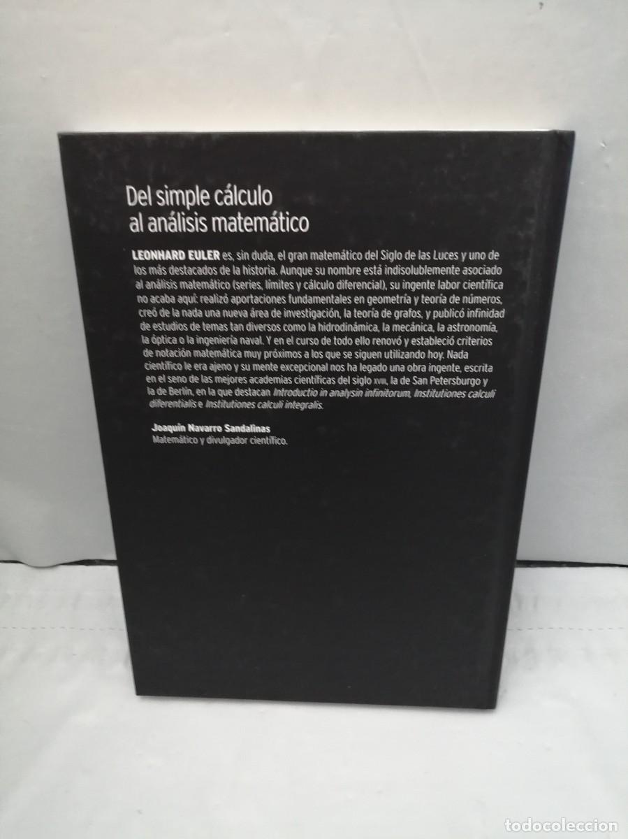 Libros de segunda mano de ciencias: EULER: Del Simple C&aacute;lculo al An&aacute;lisis Matem&aacute;tico - Foto 2