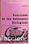 Libros de segunda mano: Funciones de las membranas biol&oacute;gicas. M. Davies - Foto 1