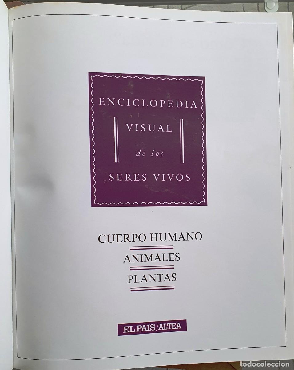 Libros de segunda mano: ENCICLOPEDIA VISUAL DE LOS SERES VIVOS. EL PAIS//ALTEA. - Foto 3