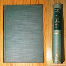 Libros de segunda mano: PRINCIPIOS DE FISIOLOGÍA VEGETAL / JAMES BONNER Y ARTHUR W. GALSTON. - AGUILAR, 1959