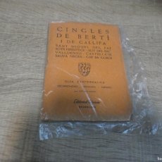 Libros de segunda mano: ARKANSAS1980 NATURALEZA ESTADO DECENTE LIBRO CINGLES DE BERTÍ I DE GALLIFA GUIA CARTOGRAFICA