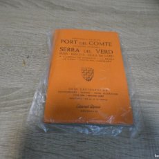 Libros de segunda mano: ARKANSAS1980 NATURALEZA ESTADO DECENTE LIBRO PORT DEL COMTE SERRA DEL VERD GUIA CARTOGRAFICA
