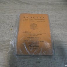 Libros de segunda mano: ARKANSAS1980 NATURALEZA ESTADO DECENTE LIBRO ANDORRA COMPLEMENTS GEOGRÀFICS