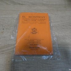 Libros de segunda mano: ARKANSAS1980 NATURALEZA ESTADO DECENTE LIBRO EL MONTSENY GUIA CARTOGRAFICA