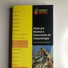 Libros de segunda mano: RUTAS POR MUSEOS Y COLECCIONES DE PALEONTOLOGÍA