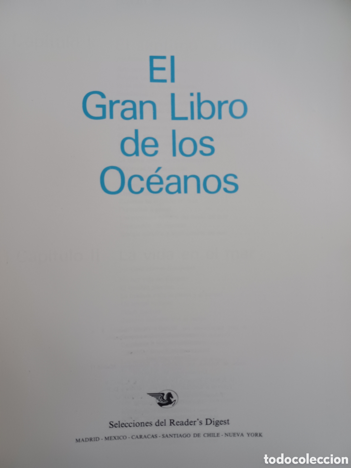 Libros de segunda mano: Barybook C90. El gran libro de los oc&eacute;anos selecciones del Readers digest - Foto 1