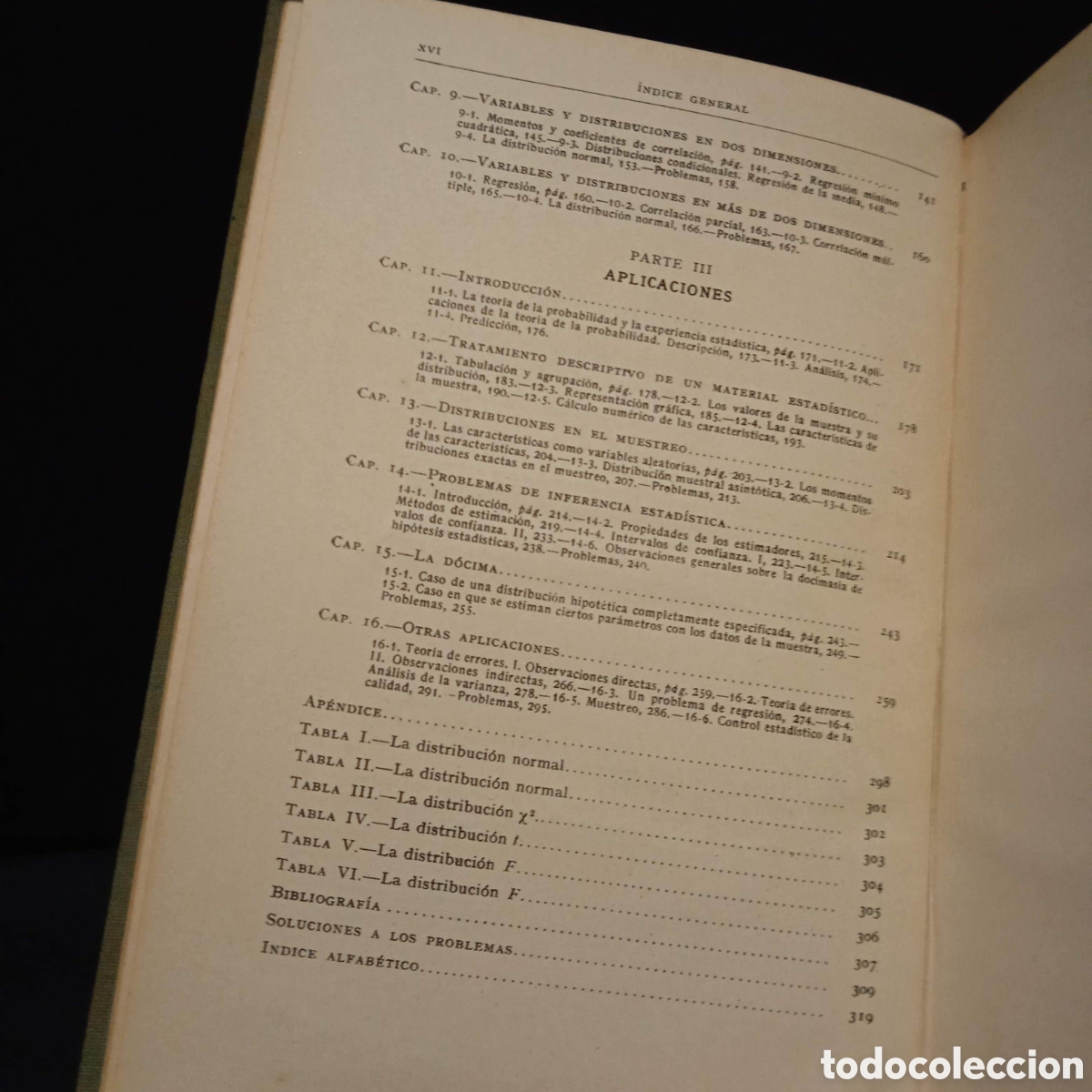 Libros de segunda mano de ciencias: ELEMENTOS DE LA TEOR&Iacute;A DE PROBABILIDADES. H. CRAMER #0436 - Foto 4