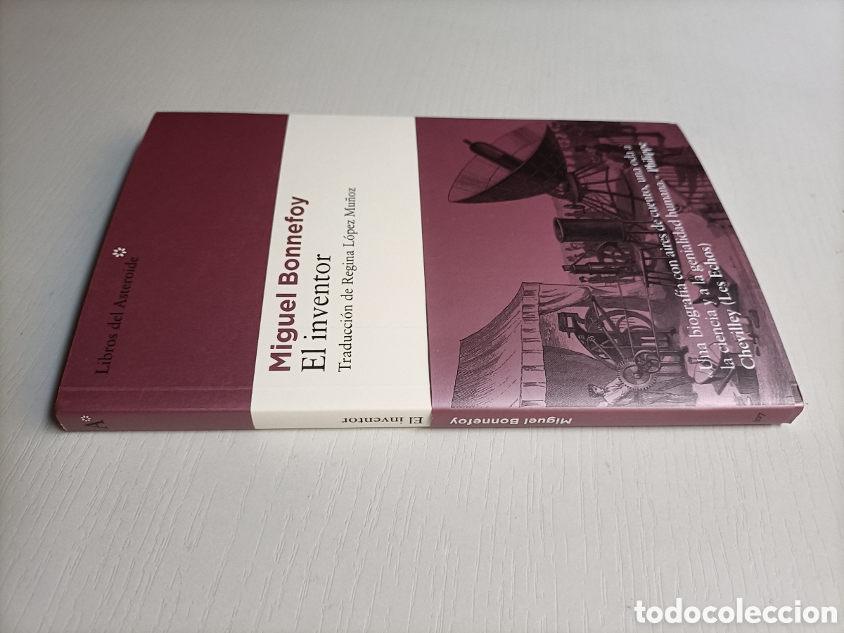 Libros de segunda mano de ciencias: El inventor. Miguel Bonnefoy - Foto 1