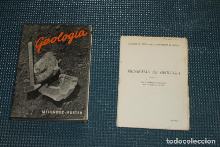 Libros de segunda mano: GEOLOGIA, MENENDEZ-FUSTER, CON PROGRAMA, PARANINFO 1966 - Foto 1