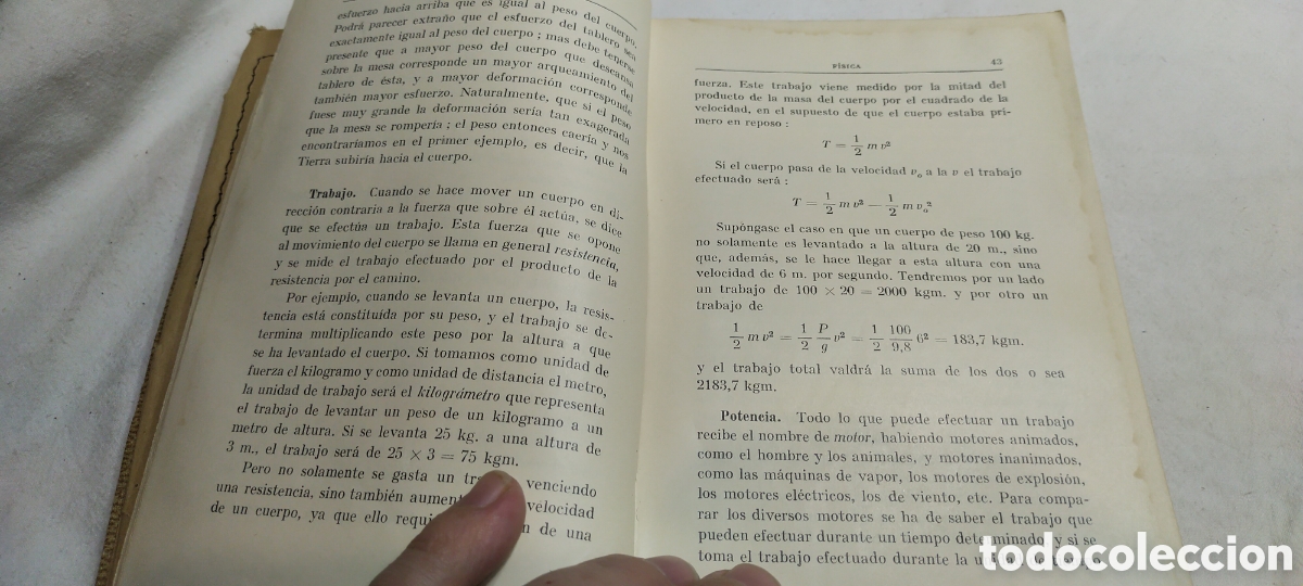 Libros de segunda mano de ciencias: F&iacute;sica general . Jos&eacute; ma&ntilde;as. Colecci&oacute;n labor. Matem&aacute;ticas - Foto 5