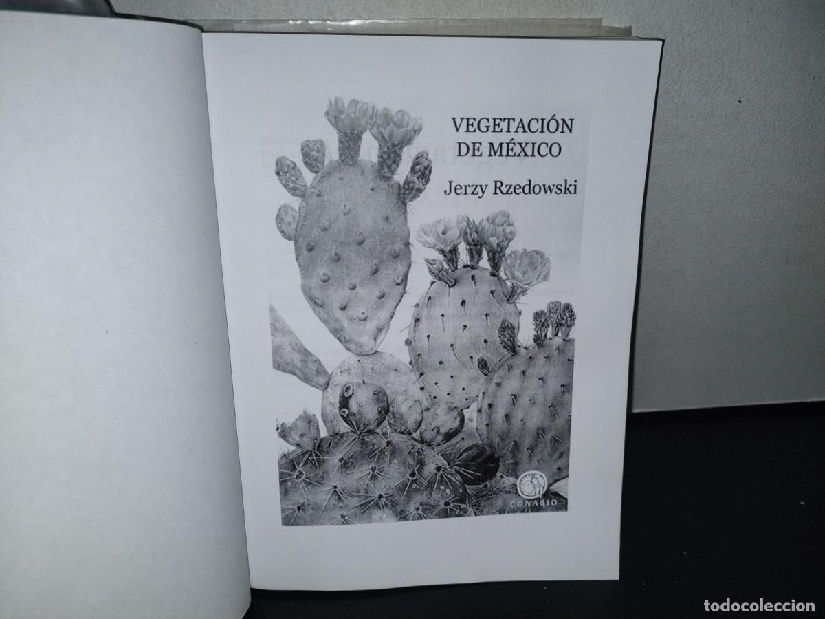 Libros de segunda mano: 82- VEGETACI&Oacute;N DE M&Eacute;XICO - JERZY RZEOWSKI - CONABIO 2005 - Foto 3