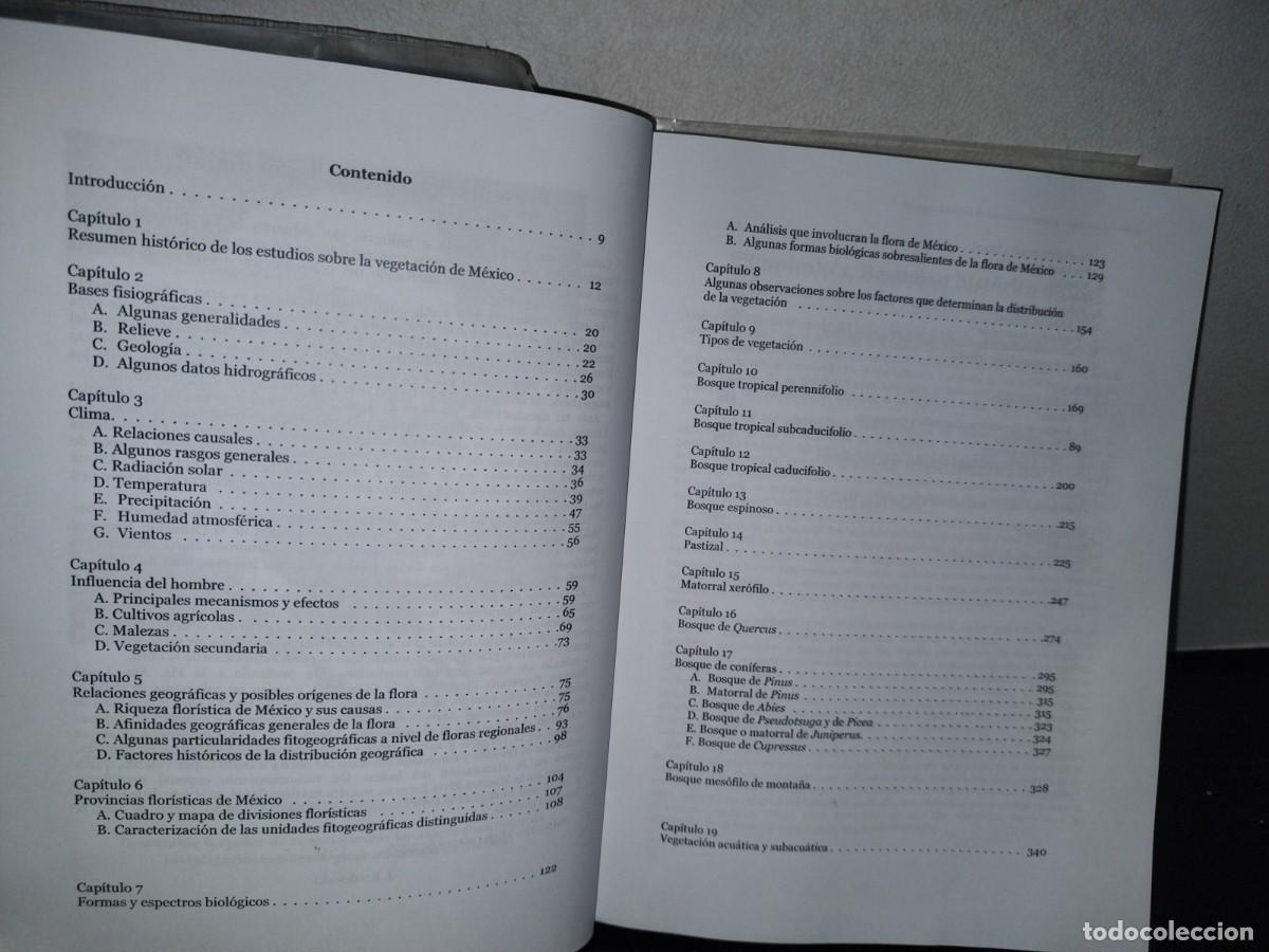 Libros de segunda mano: 82- VEGETACI&Oacute;N DE M&Eacute;XICO - JERZY RZEOWSKI - CONABIO 2005 - Foto 6