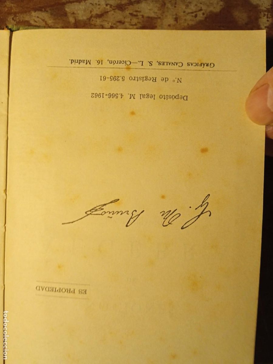 Libros de segunda mano de ciencias: Nociones de &aacute;lgebra Bru&ntilde;o 1962 - Foto 3