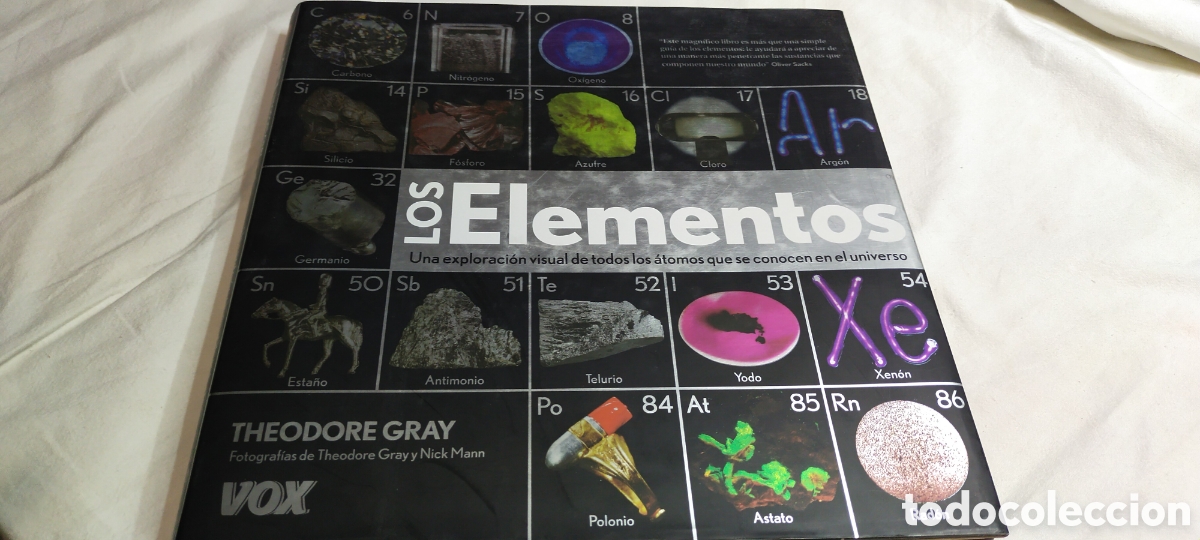 Libros de segunda mano de ciencias: Los elementos. Una exploraci&oacute;n visual de todos los &aacute;tomos que se conocen en el universo. Qu&iacute;mica - Foto 1