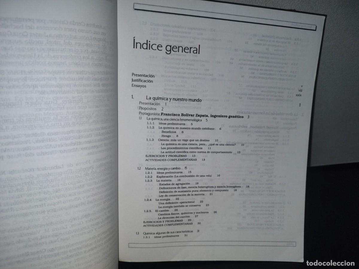 Libros de segunda mano de ciencias: 82- QU&Iacute;MICA - A. GARRITZ, J. A. CHAMIZO - PEARSON EDUCACI&Oacute;N - 1998 - Foto 7