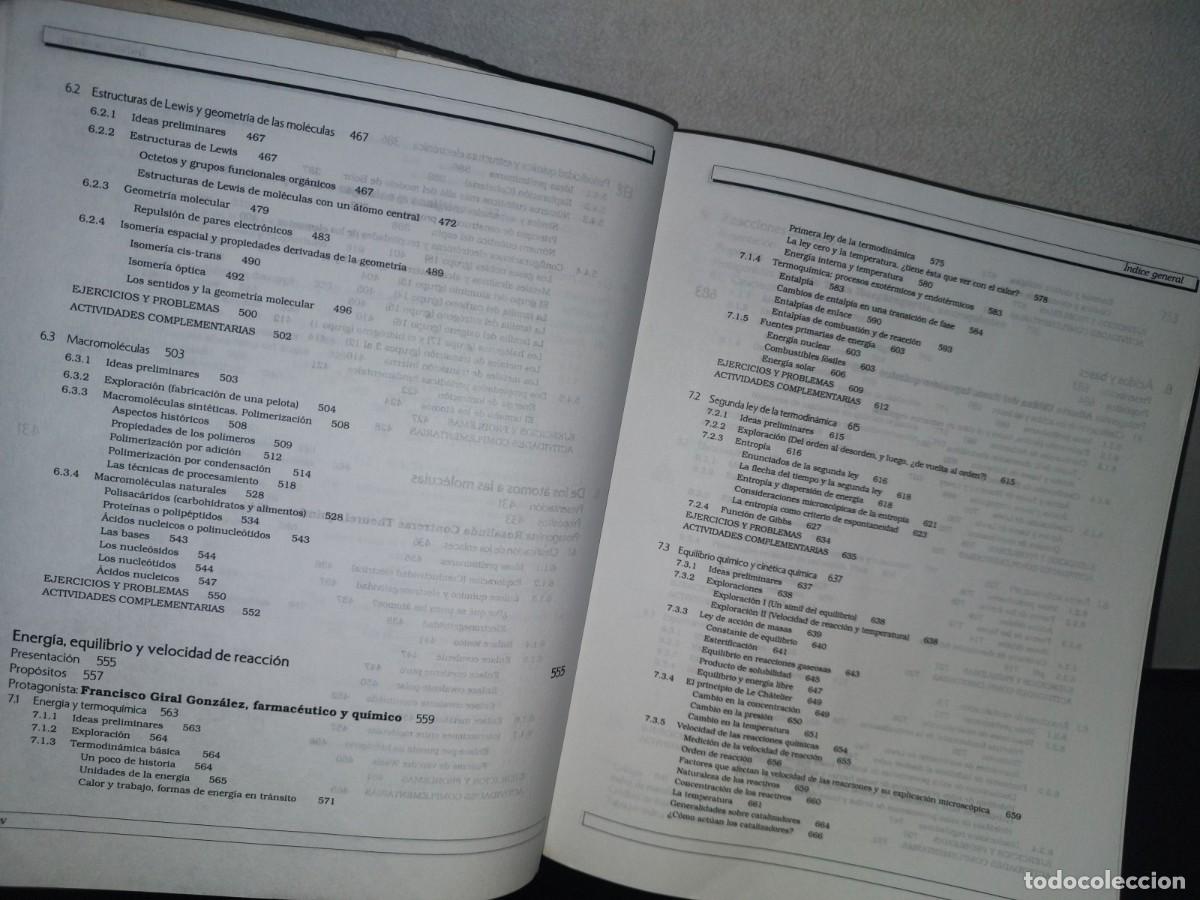 Libros de segunda mano de ciencias: 82- QU&Iacute;MICA - A. GARRITZ, J. A. CHAMIZO - PEARSON EDUCACI&Oacute;N - 1998 - Foto 11