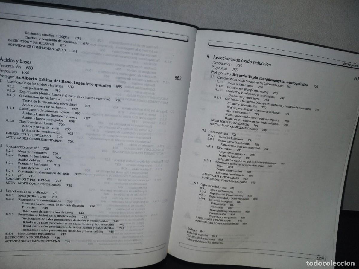 Libros de segunda mano de ciencias: 82- QU&Iacute;MICA - A. GARRITZ, J. A. CHAMIZO - PEARSON EDUCACI&Oacute;N - 1998 - Foto 12