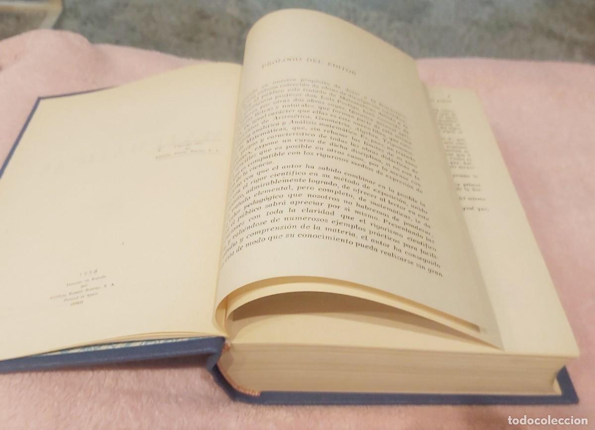 Libros de segunda mano de ciencias: MATEMATICAS - EDITORIAL RAMON SOPENA - A&Ntilde;O 1958 - Foto 6