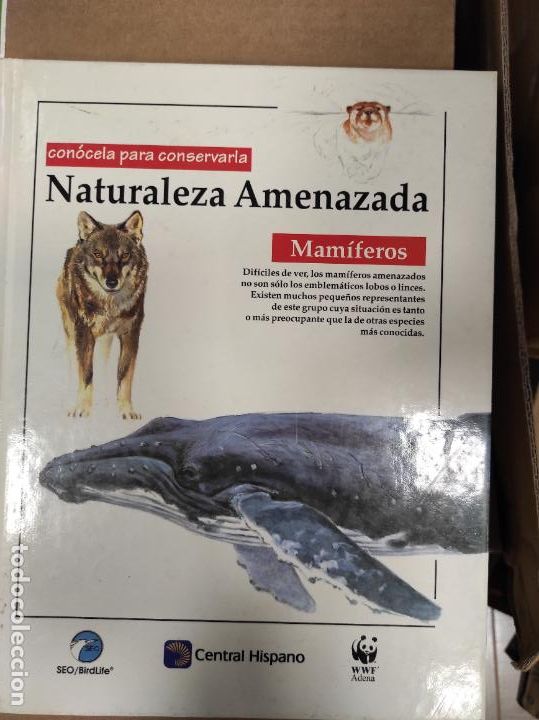 Libros de segunda mano: NATURALEZA AMENAZADA / MAMIFEROS / WWF ADENA / - Foto 1
