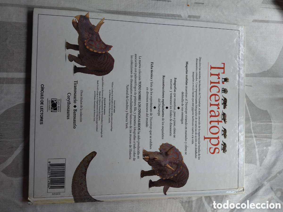 Libros de segunda mano: Triceratops. Siguiendo el rastro del dinosaurio cornudo - Foto 2
