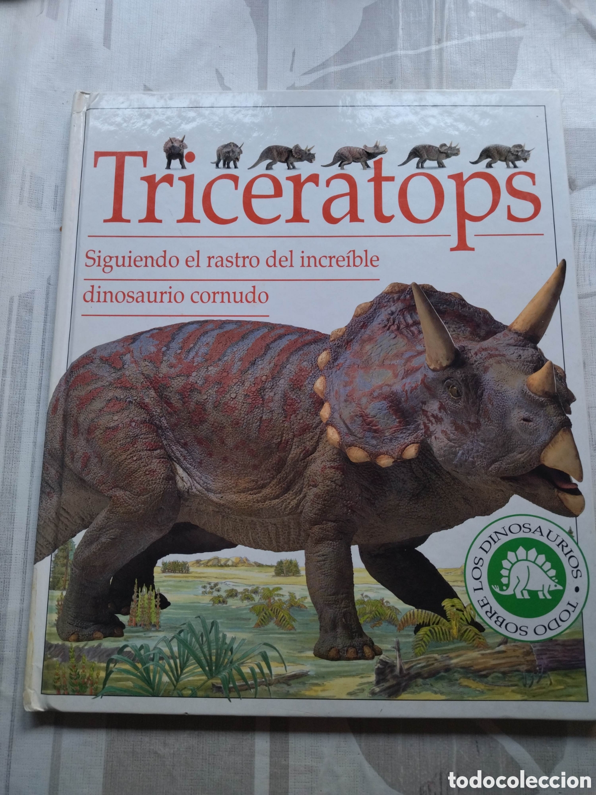 Libros de segunda mano: Triceratops. Siguiendo el rastro del dinosaurio cornudo - Foto 1