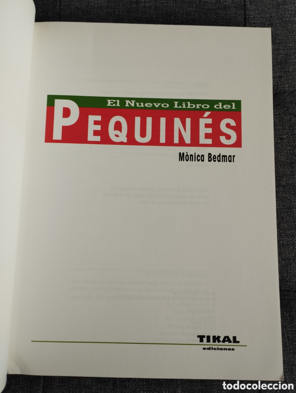 Libros de segunda mano: EL NUEVO LIBRO DEL PEQUIN&Eacute;S (MONICA BEDMAR) - Foto 2