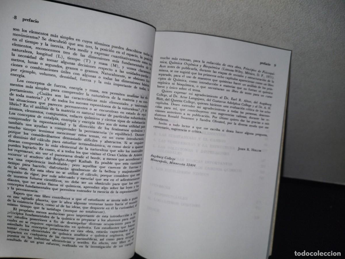 Libros de segunda mano de ciencias: 84- INTRODUCCI&Oacute;N A LOS PRINCPIOS DE QU&Iacute;MICA - JOHN R. HOLUM - Foto 7