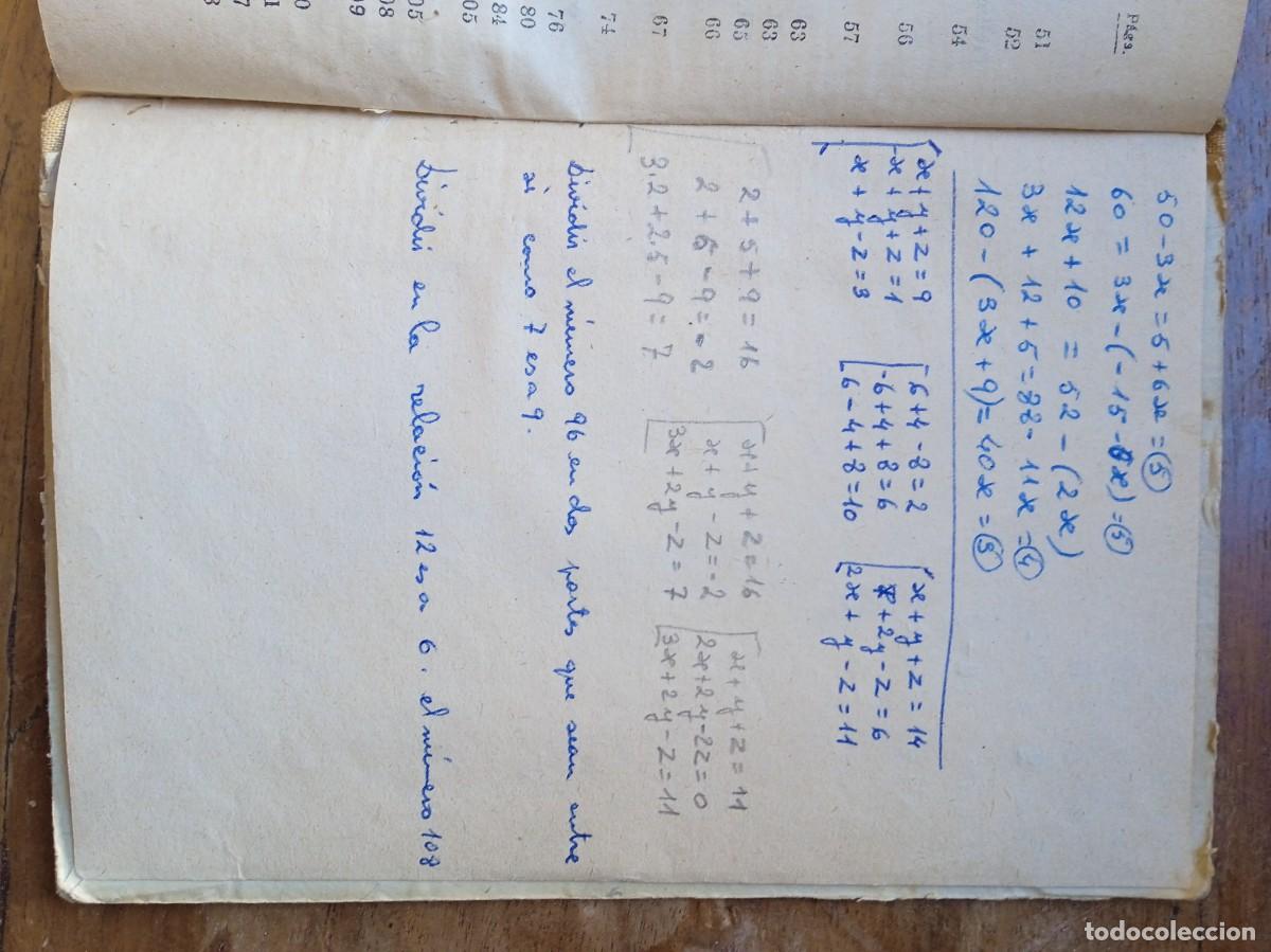Libros de segunda mano de ciencias: Nociones de &aacute;lgebra Bru&ntilde;o - Foto 7