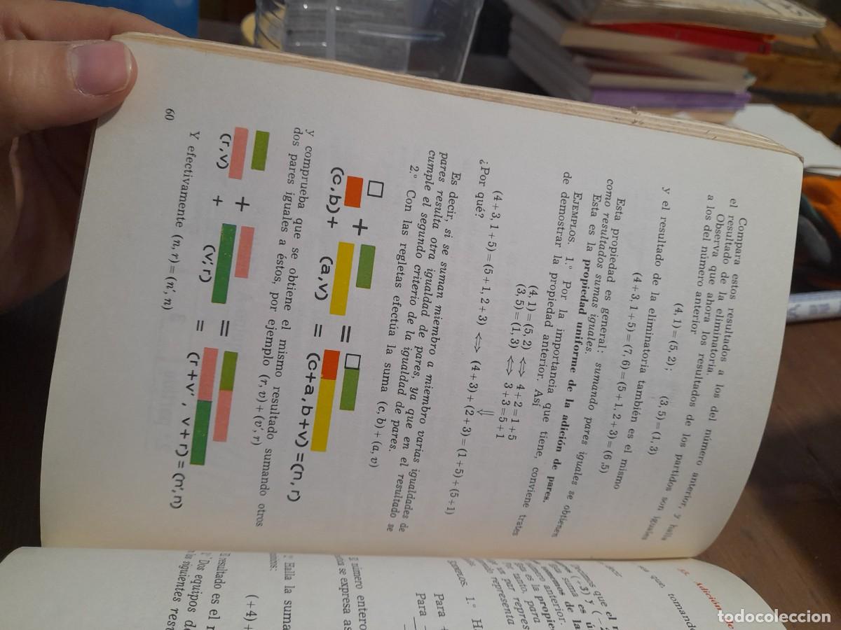 Libros de segunda mano de ciencias: Libro Matem&aacute;ticas moderna 2 ediciones SM a&ntilde;o plan 1967 - Foto 4