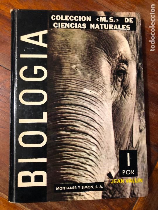 Libros de segunda mano: BIOLOG&Iacute;A (JEAN VALLIN) TOMO I - Foto 1