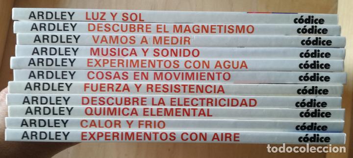 Libros de segunda mano de ciencias: Ciencia en accion - Neil Ardley: Lote de 11 tomos - Ediciones Codice, a&ntilde;o 1986 - Foto 2