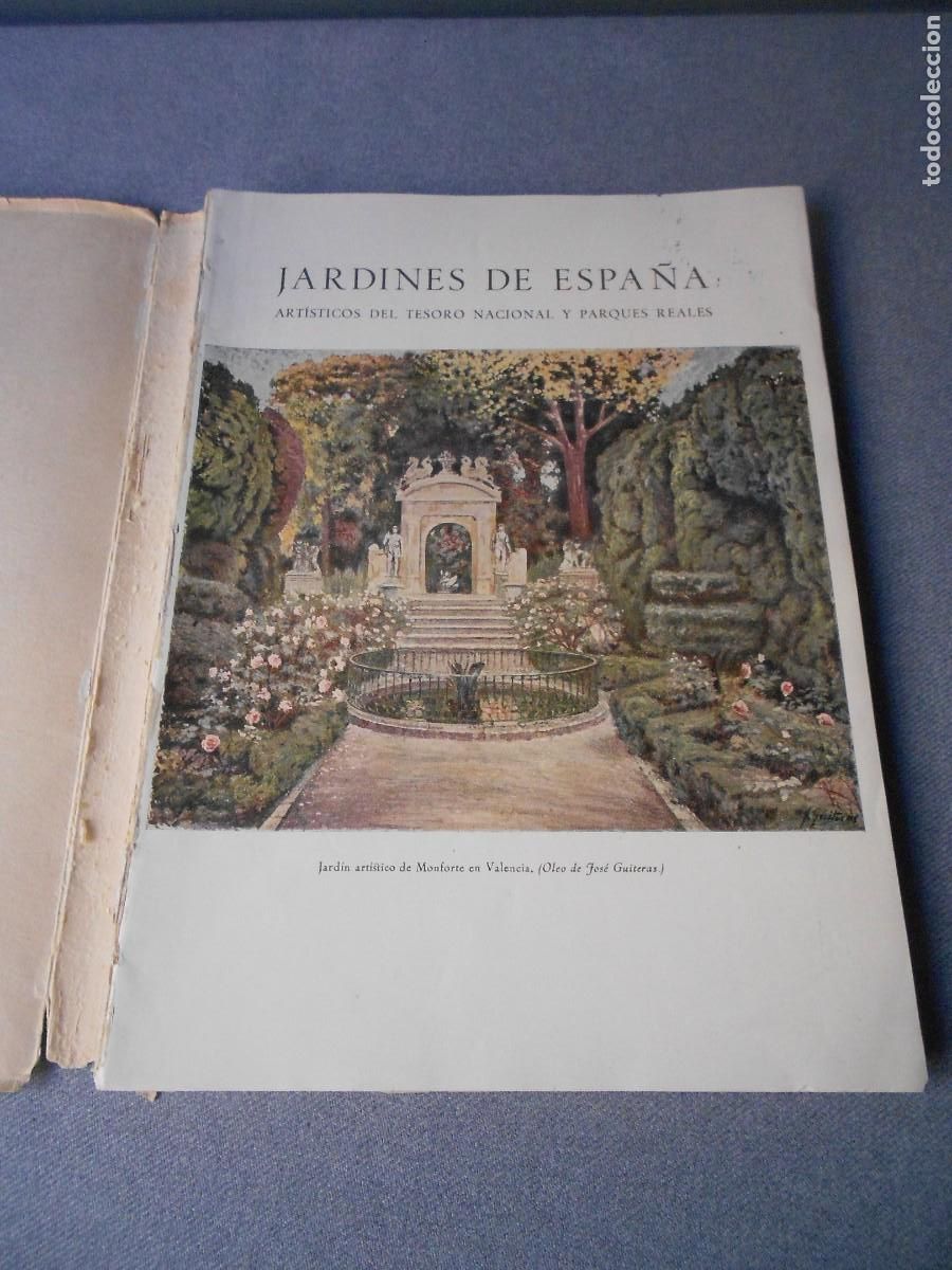 Libros de segunda mano: JARDINES DE ESPA&Ntilde;A - Foto 2