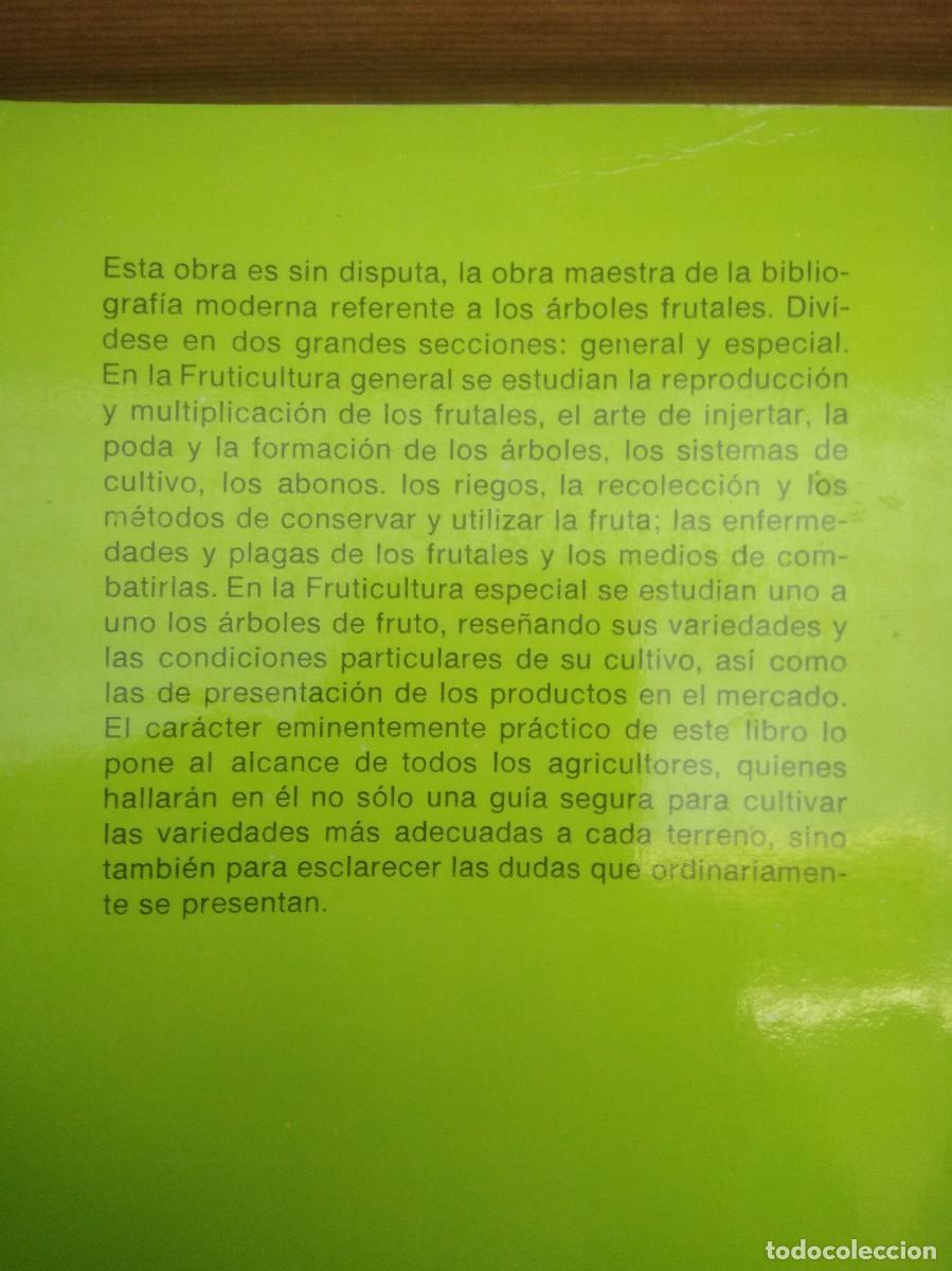 Libros de segunda mano: Libro Fruticultura-D.Tamaro - Foto 7